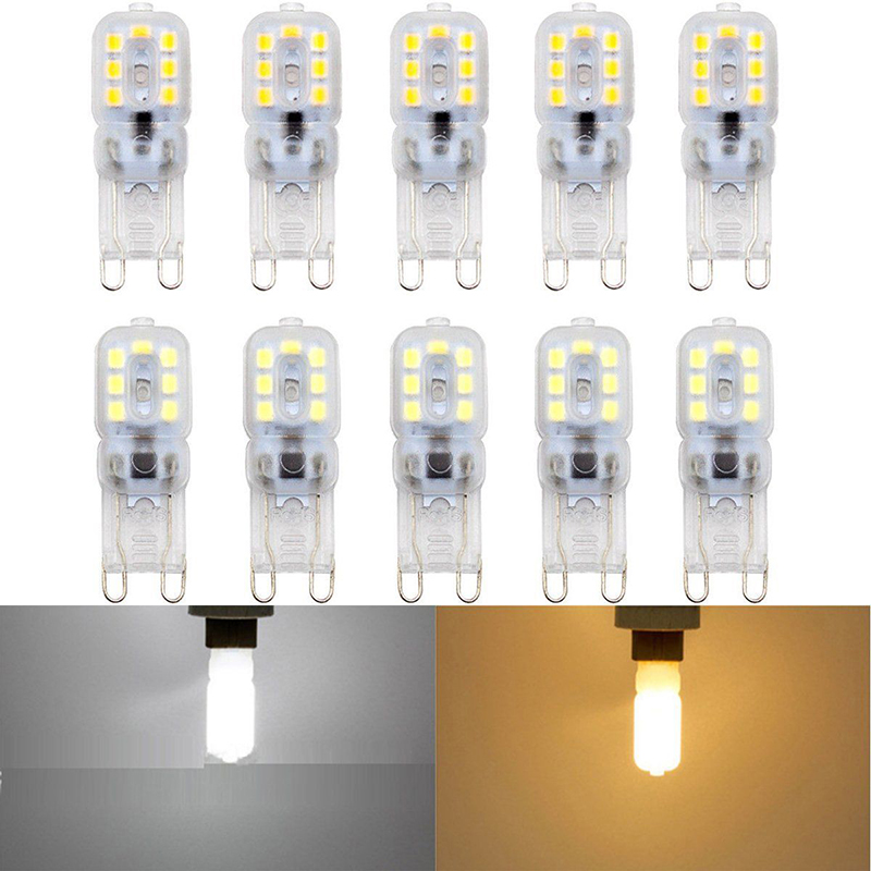 10 X G9 5W LED Dimmable Capsule Bulb Replace Light Lamps AC220-240V